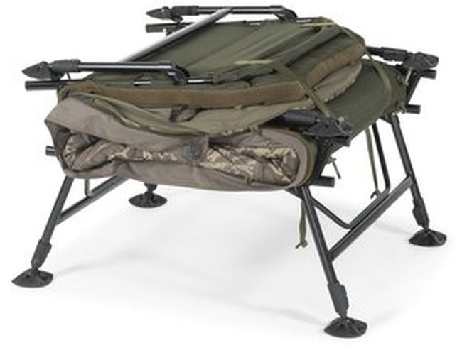 Pat Nash Indulgence HD40 8 Legs Sleep System Wide Camo, 212x 96x38cm