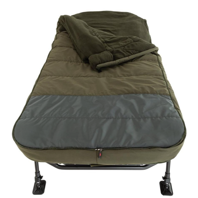 Pat + Sac de Dormit JRC TX2 Sleep System Wide, 8 Picioare, 225x100x44cm