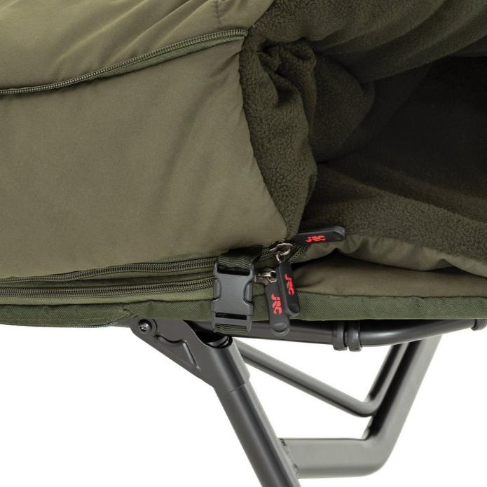 Pat + Sac de Dormit JRC TX2 Sleep System Wide, 8 Picioare, 225x100x44cm