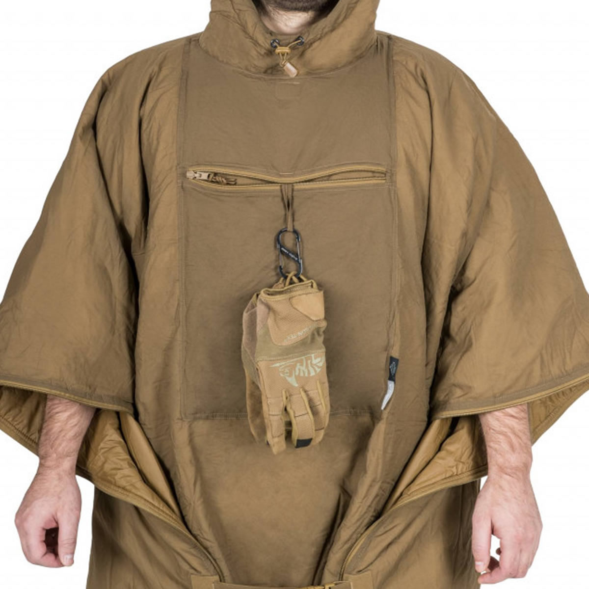 Patura Multifunctionala Helikon Tex Swagman Roll Poncho Adaptive Green, 145x200cm