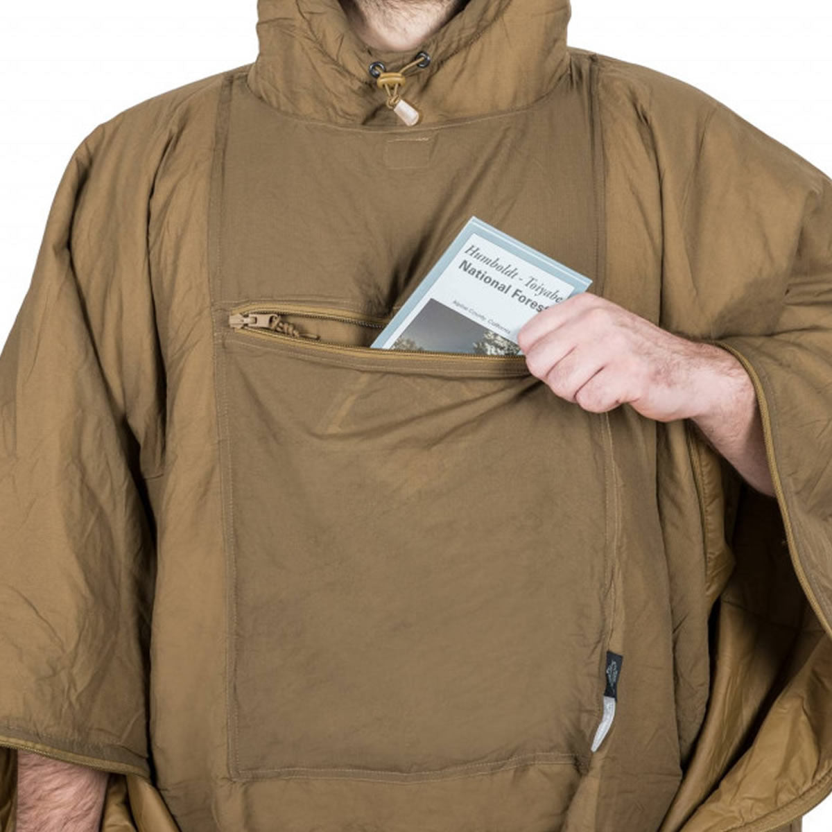 Patura Multifunctionala Helikon Tex Swagman Roll Poncho Taiga Green, 145x200cm