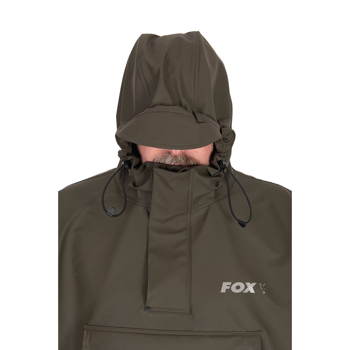 Pelerina Ploaie FOX Poncho Khaki, Marime Univ.