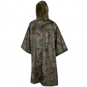 Pelerina cu Gluga Helikon Tex Poncho Woodland PL, 210x145cm