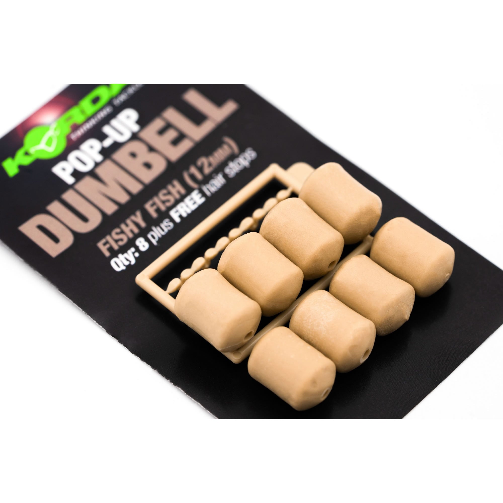 Pelete Artificiale KORDA Pop Up Dumbell, IB, Yellow, 8mm, 10buc/pac