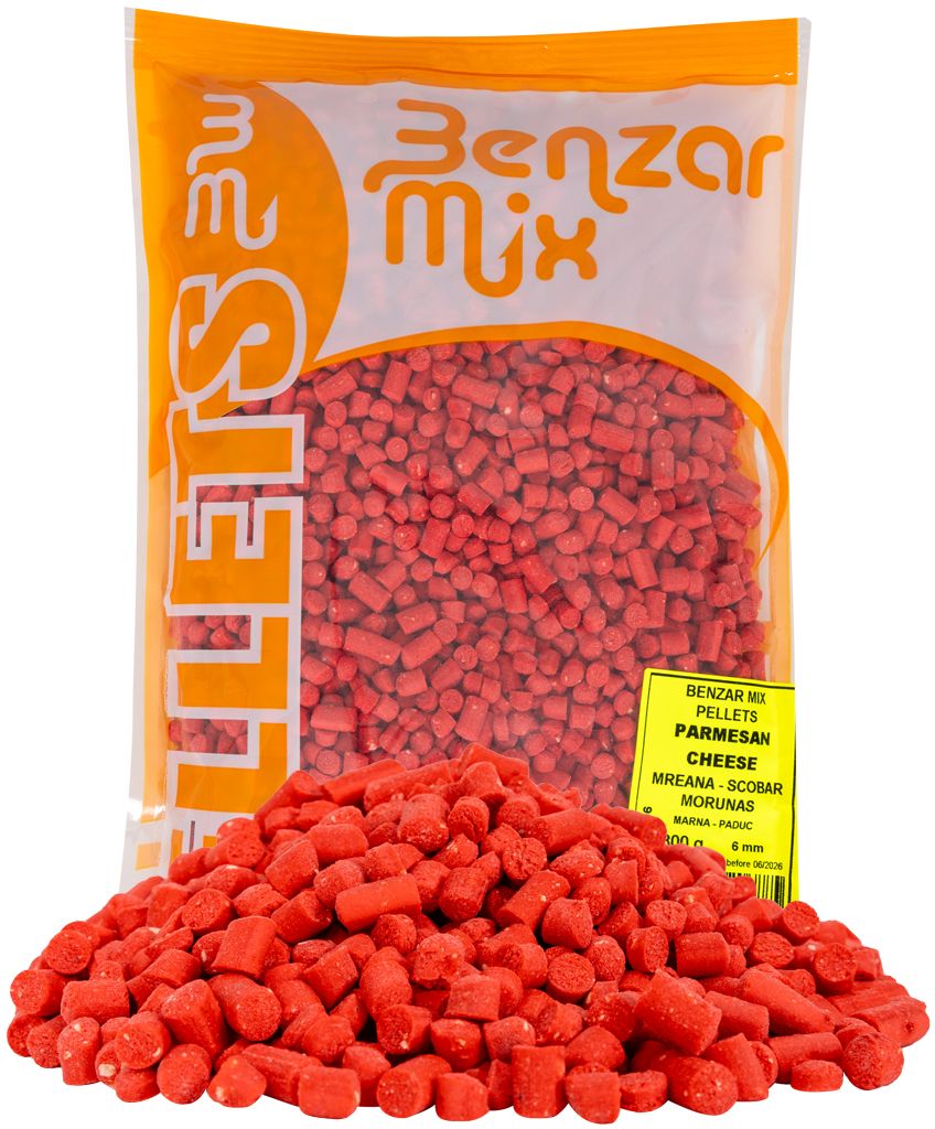 Pelete BENZAR MIX Parmezan, 6mm, 800g