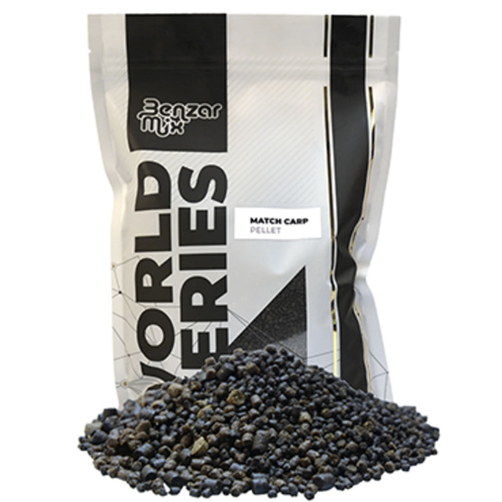 Pelete BENZAR MIX World Series Pellet Mix, Match Carp, 800g