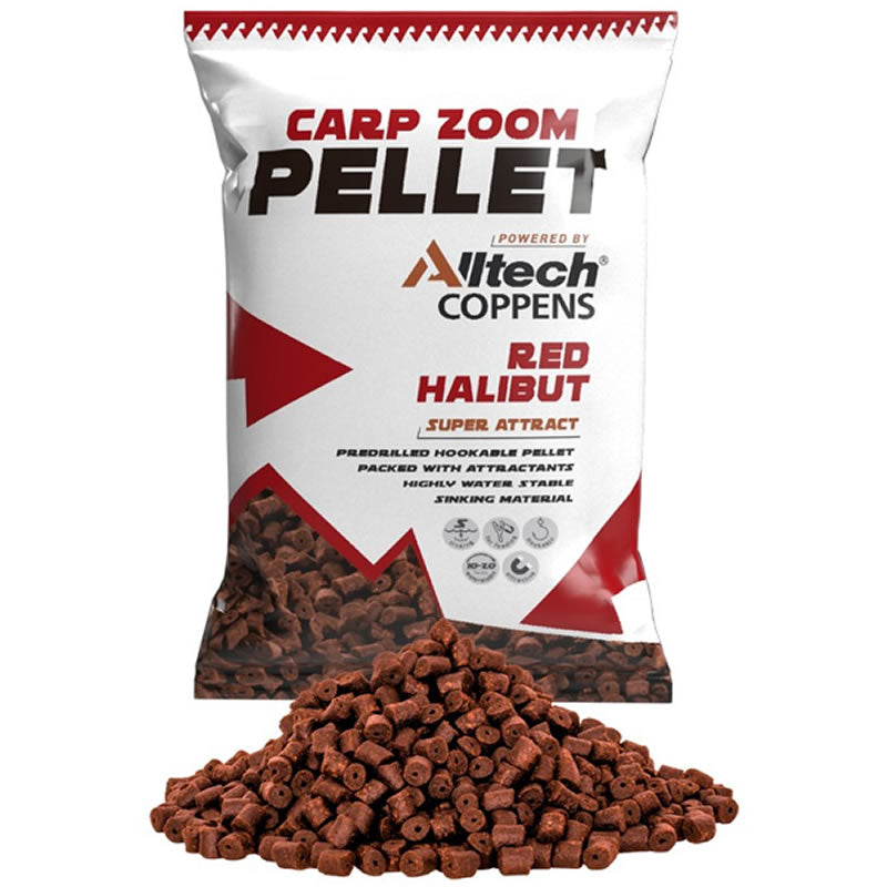 Pelete CARP ZOOM Red Halibut Red Pellets 800g