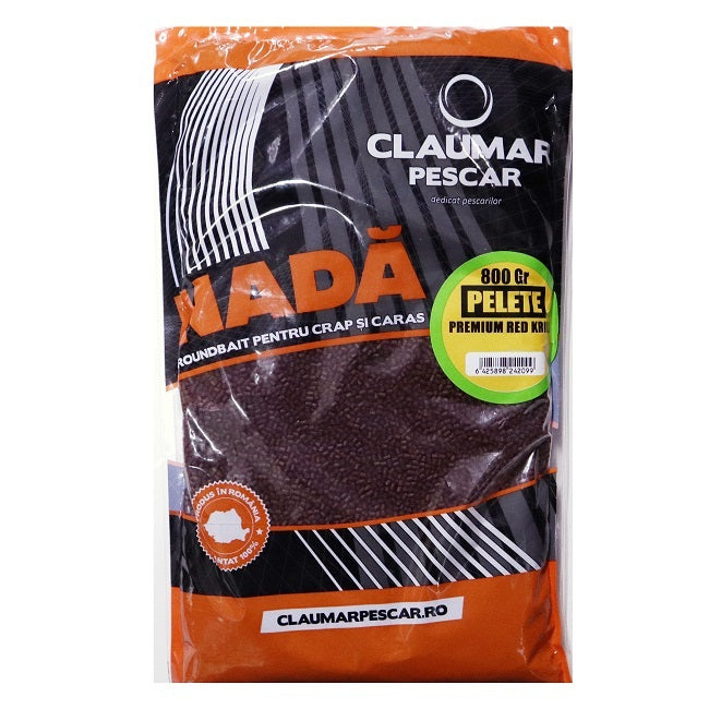 Pelete Crap Claumar Red Krill 800gr