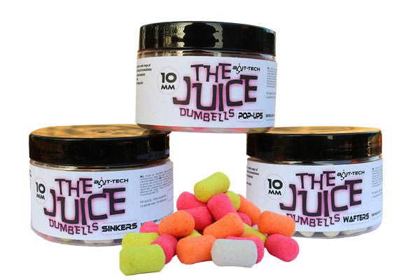 Pelete Critic Echilibrate Bait-Tech The Juice Wafters Dumbells, Fluo, 70g