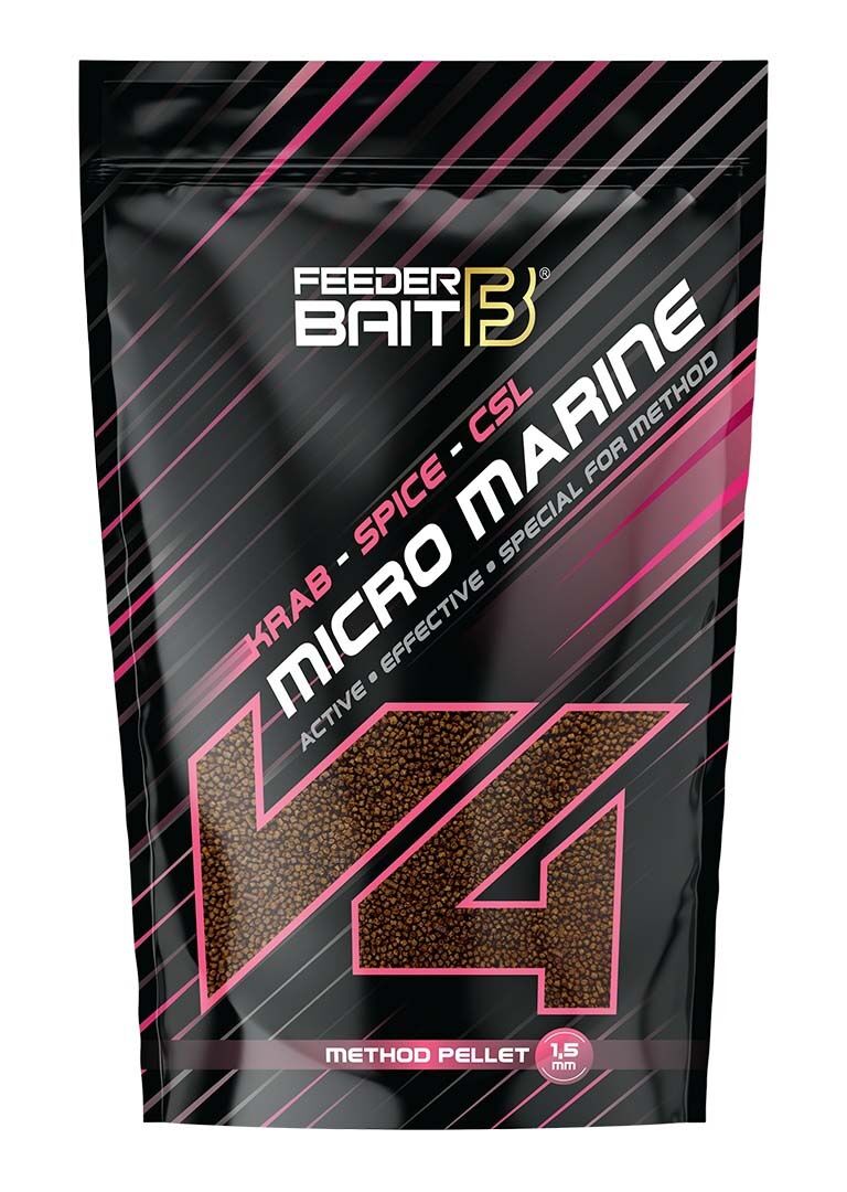 Pelete FEEDER BAIT, Micro Marine, 1.5mm, 800g