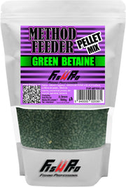 Pelete FISH PRO Method Feeder 2mm, Green Betain, 500g