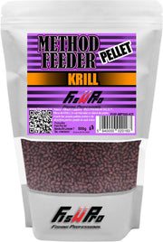 Pelete FISH PRO Method Feeder 2mm, Krill, 500g