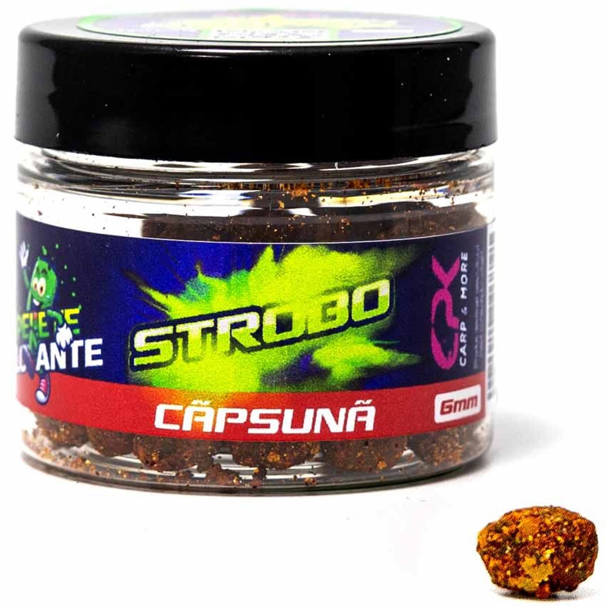 Pelete Flotante CPK Strobo 3D, Capsuna, 6/8mm, 15g