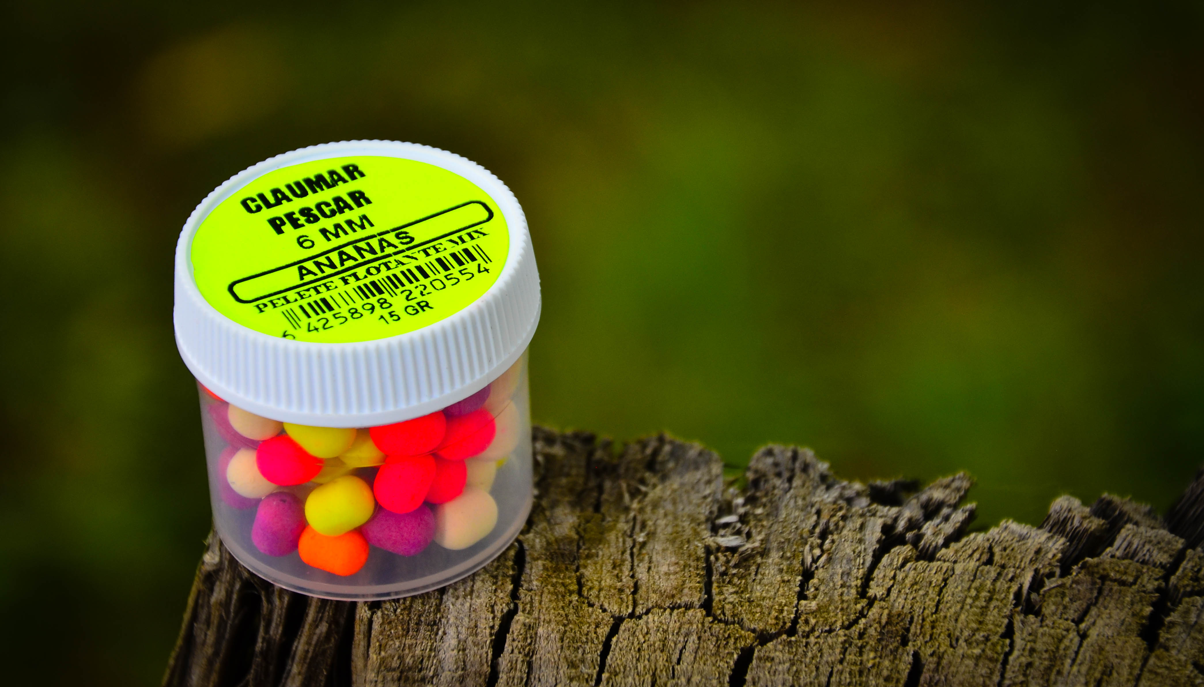 Pelete Flotante Claumar MIX 15Gr 6mm Ananas