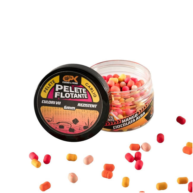 Pelete Flotante Feeder CPK Mango &amp; Ciocolata Alba 6 mm 20g
