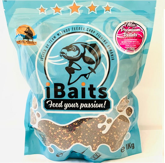 Pelete Ibaits Premium Pellets 1kg