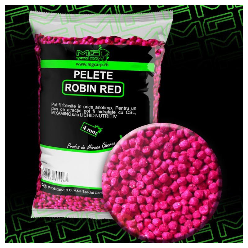 Pelete MG Special Carp Robin Red 4mm 500gr