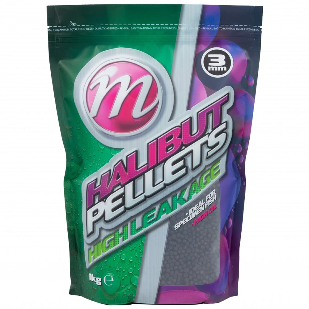 Pelete Mainline Match Activated Hallibut, 6mm, 1kg/punga