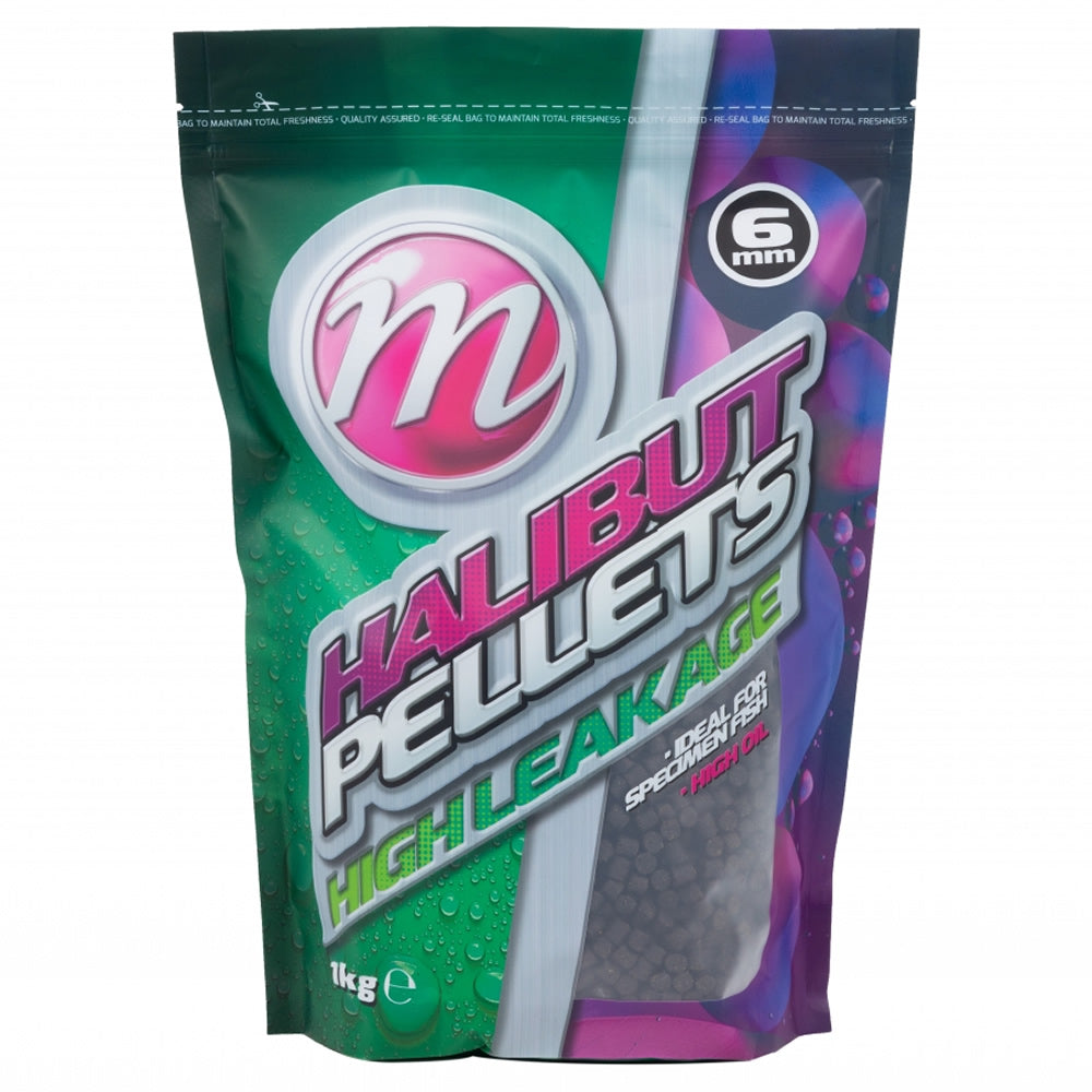 Pelete Mainline Match Activated Hallibut, 6mm, 1kg/punga