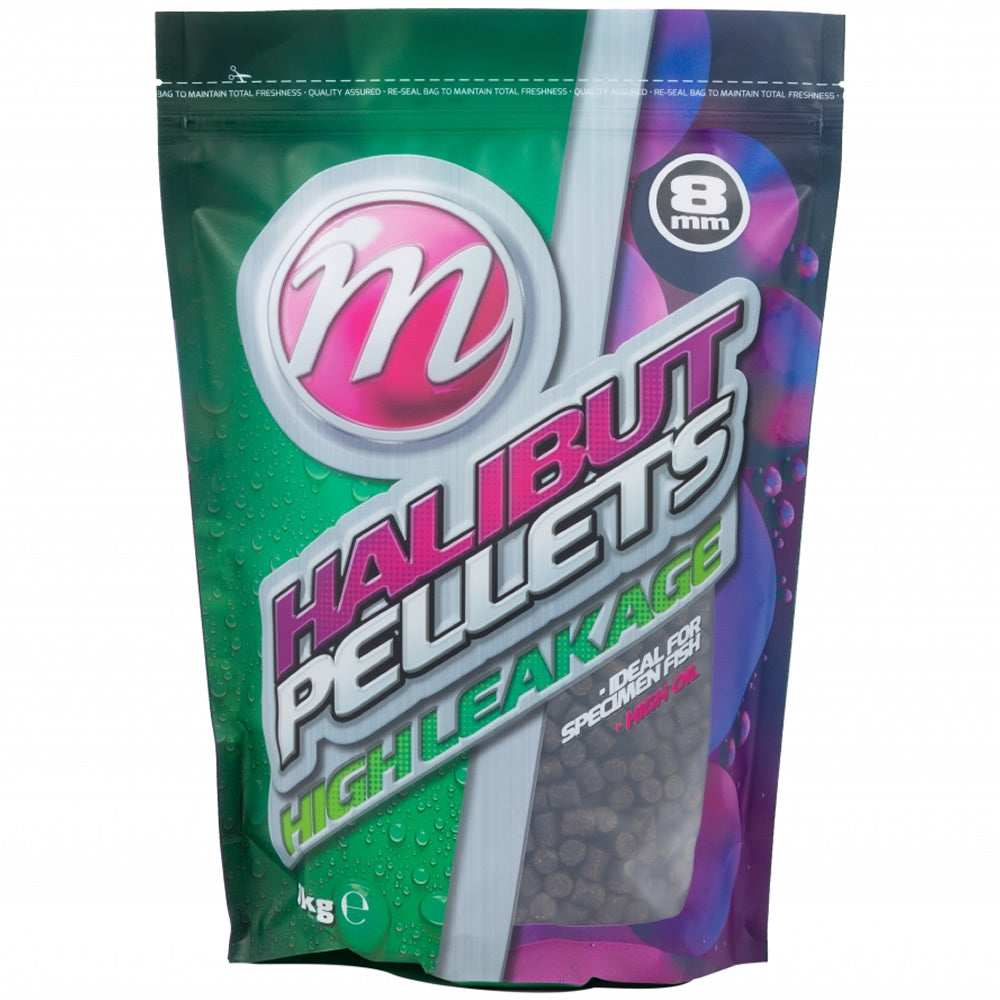 Pelete Mainline Match Activated Hallibut, 6mm, 1kg/punga