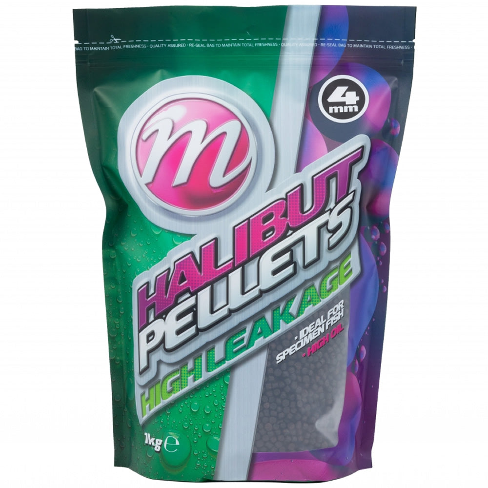 Pelete Mainline Match Activated Hallibut, 8mm, 1kg/punga
