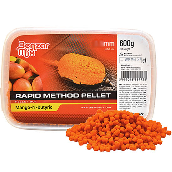 Pelete Method BENZAR MIX Rapid Pellet Mango N-Butyric 600g