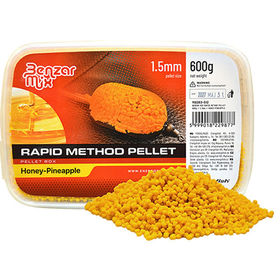 Pelete Method BENZAR MIX Rapid Pellet Miere Ananas 600g