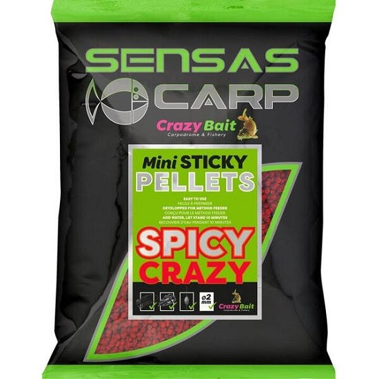 Pelete Method Feeder Sensas Mini Sticky Crazy 2mm 700g