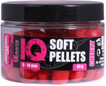 Pelete Moi LK BAITS IQ Method Feeder Soft Pellets, Cirese, 8-14mm, 40g