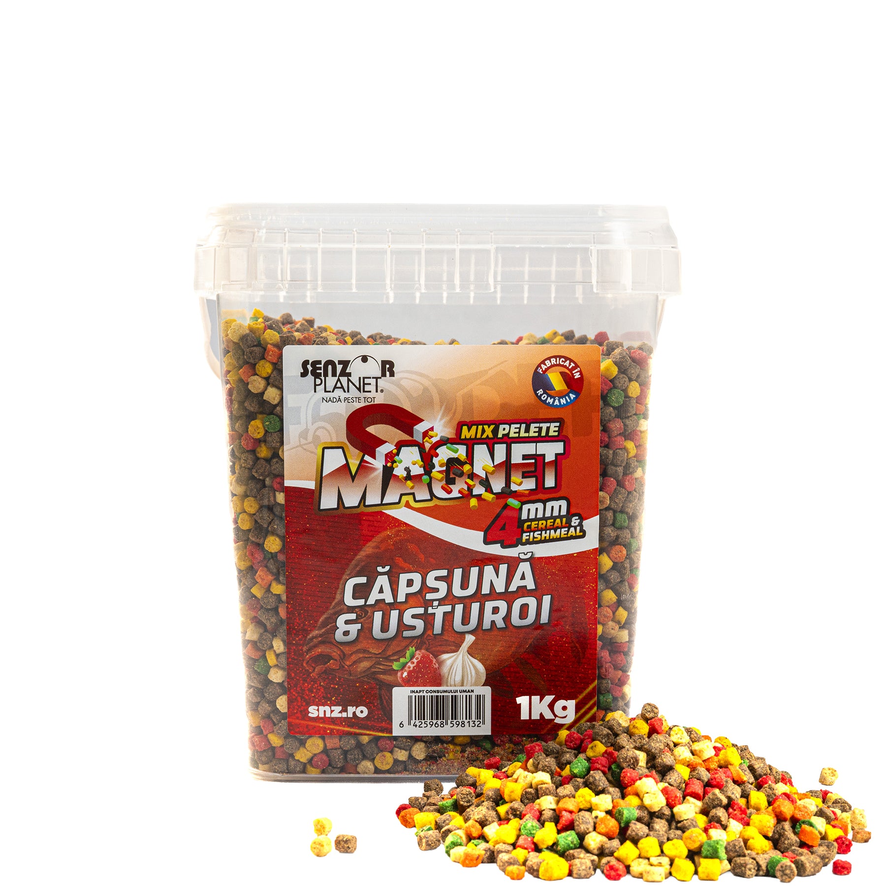 Pelete SENZOR Magnet Capsuna si Usturoi 1kg