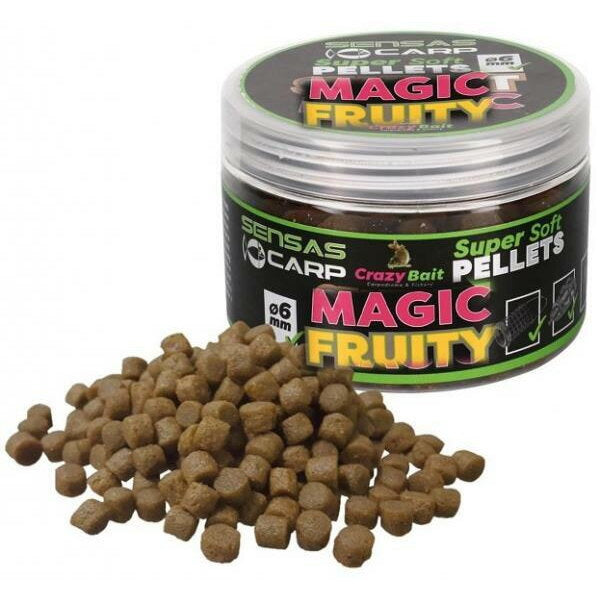 Pelete Sensas Super Soft Magic Fruity, 6mm, 60g