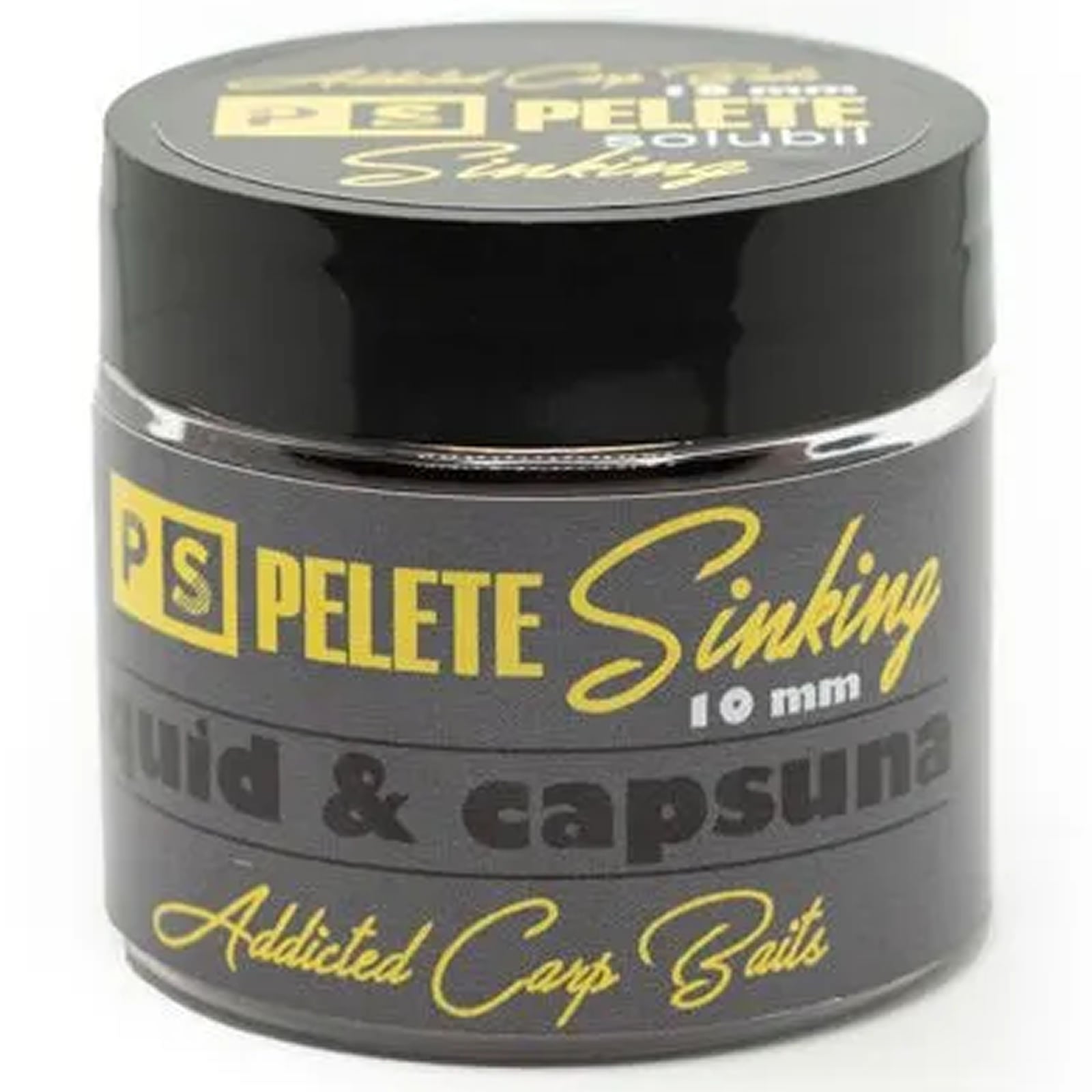 Pelete Solubile Addicted Carp Baits Sinking Dumbell, Squid &amp; Capsuna, 10mm 
