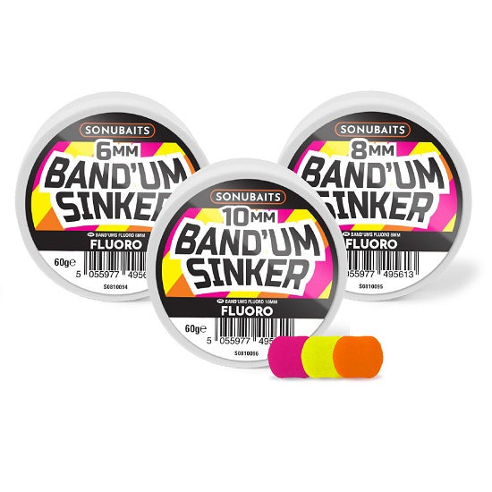 Pelete Sonubait Band'Um Sinkers Fluoro 60g