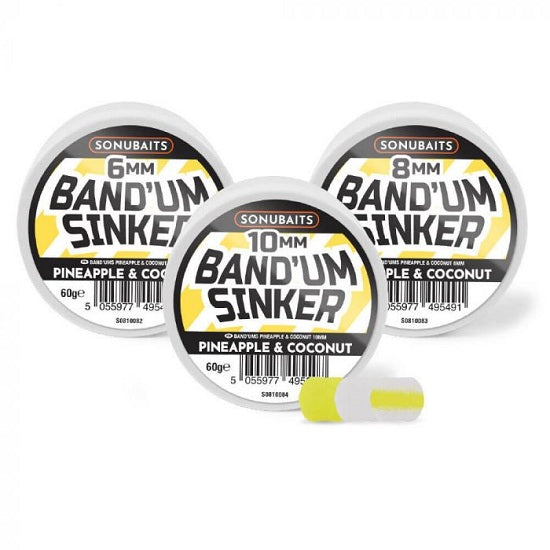 Pelete Sonubait Band'Um Sinkers Pineapple &amp; Coconut 60g