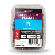 Pelete Sonubaits Soft Hooker Pellets 6mm F1 Green
