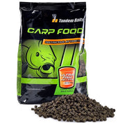 Pelete Tandem Baits Carp Food Ultra Fish Black Halibut 1kg