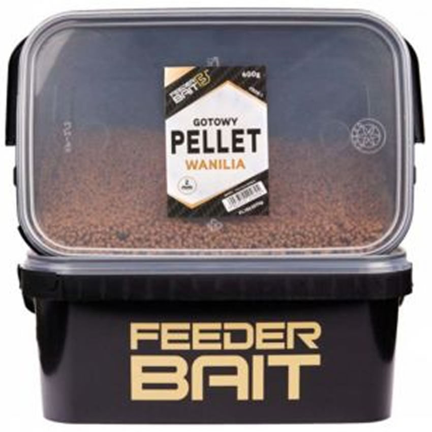 Pelete Umectate Feeder Bait, Vanilie, 2mm, 600g