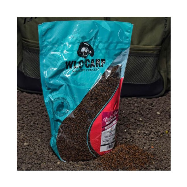 Pelete  WLC Feeder Pro Black Halibut 2 mm 800 G