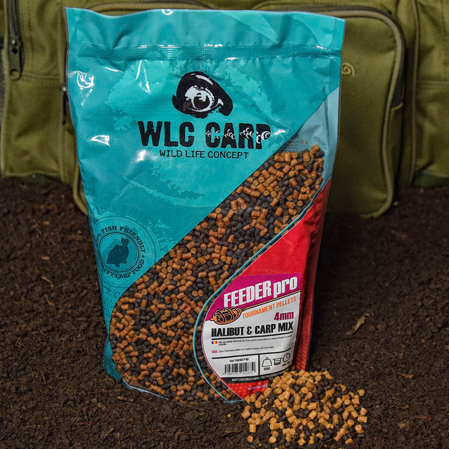 Pelete WLC, Halibut Crap Mix, 4mm, 800g