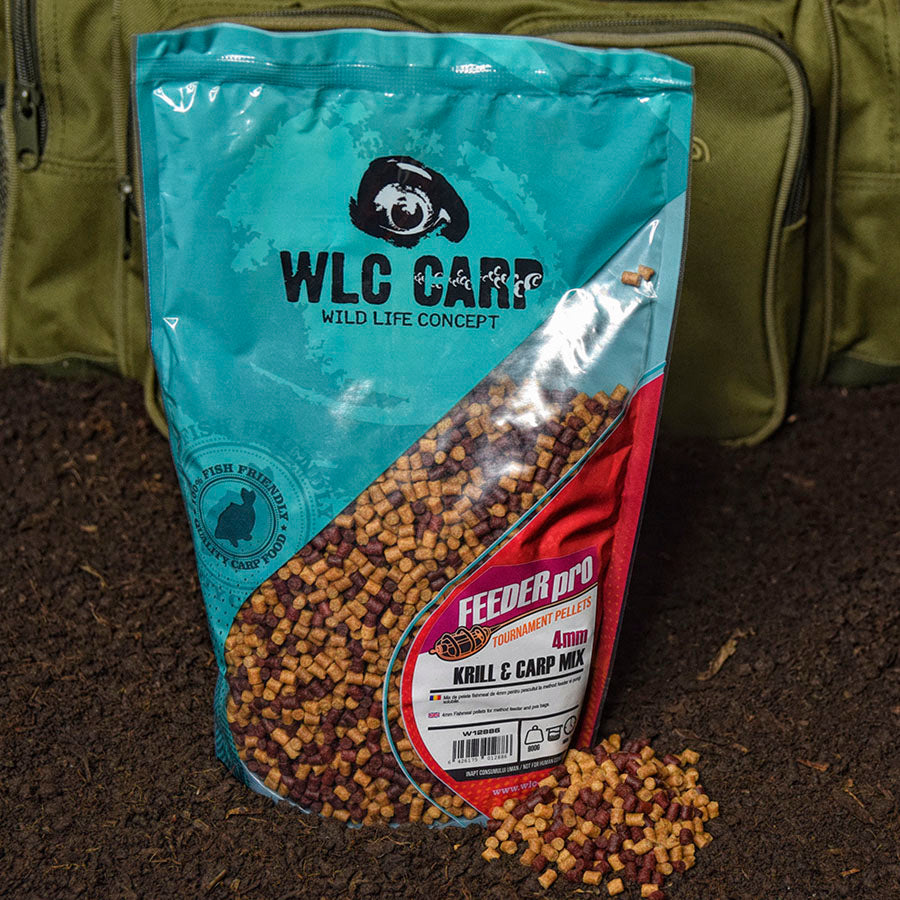 Pelete WLC, Krill Crap Mix, 4mm, 800g
