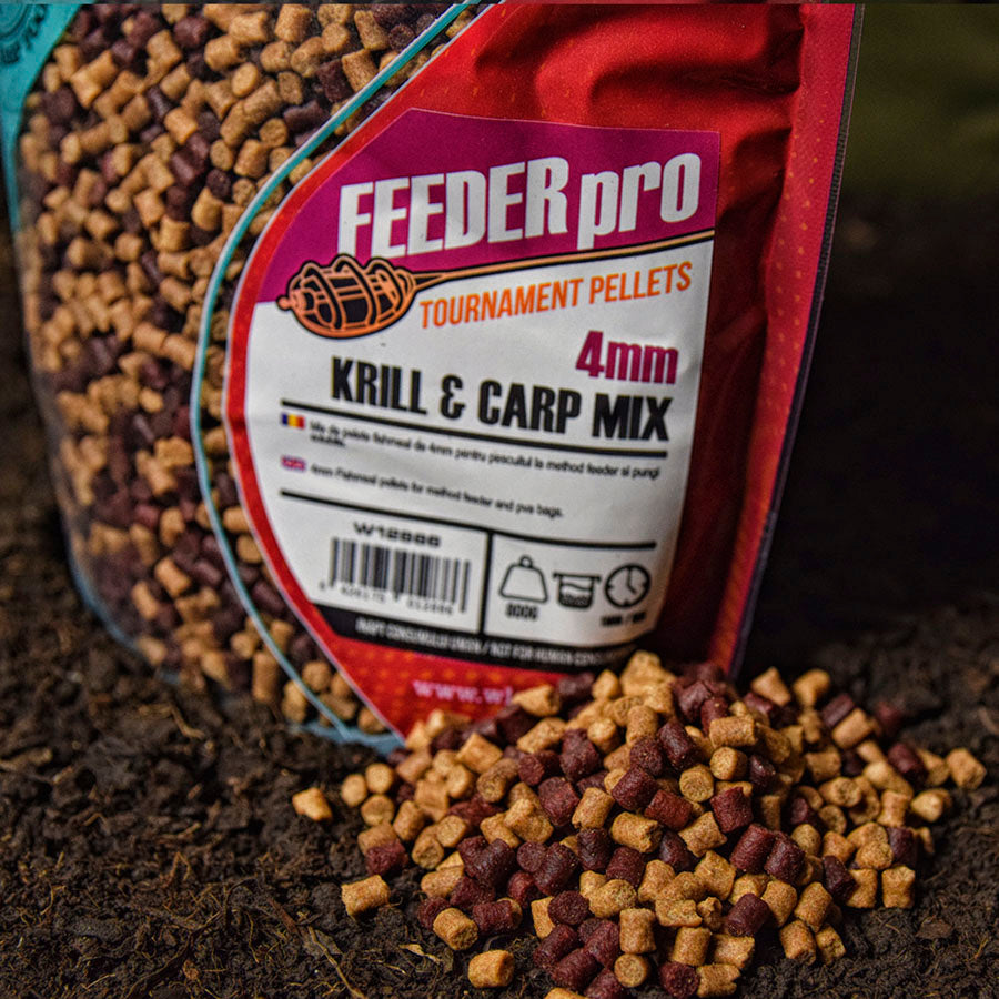 Pelete WLC, Krill Crap Mix, 4mm, 800g