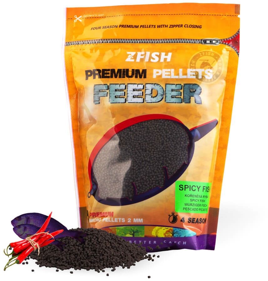 Pelete Zfish Mico Pellet, 2mm, Spicy Fish, 700g