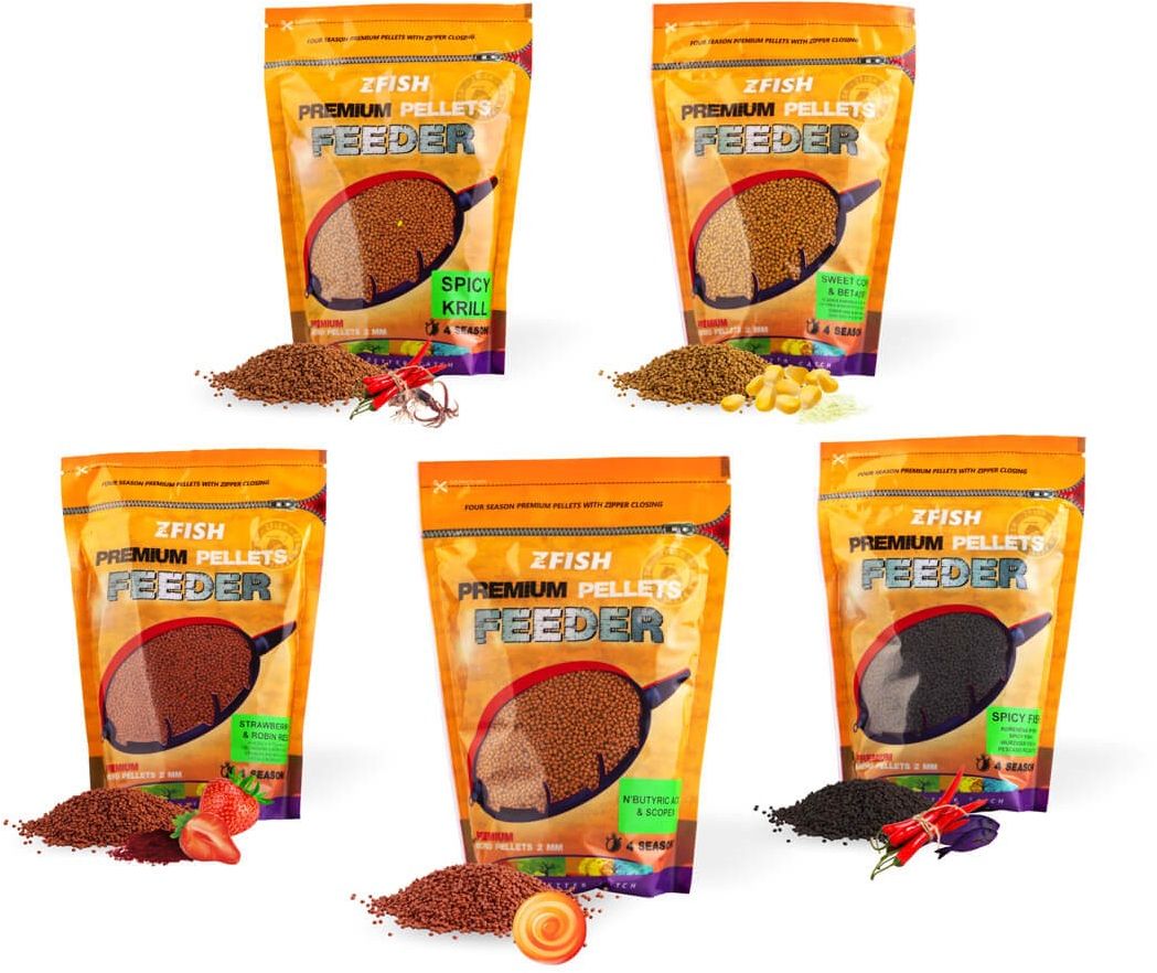 Pelete Zfish Mico Pellet, 2mm, Spicy Krill, 700g