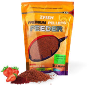 Pelete Zfish Mico Pellet, 2mm,  Strawberry &amp; Robin Red, 700g