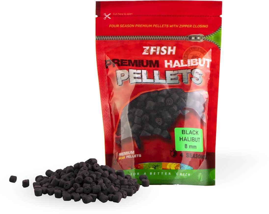 Pelete Zfish Premium Halibut Hook Pellets Black Halibut 200g
