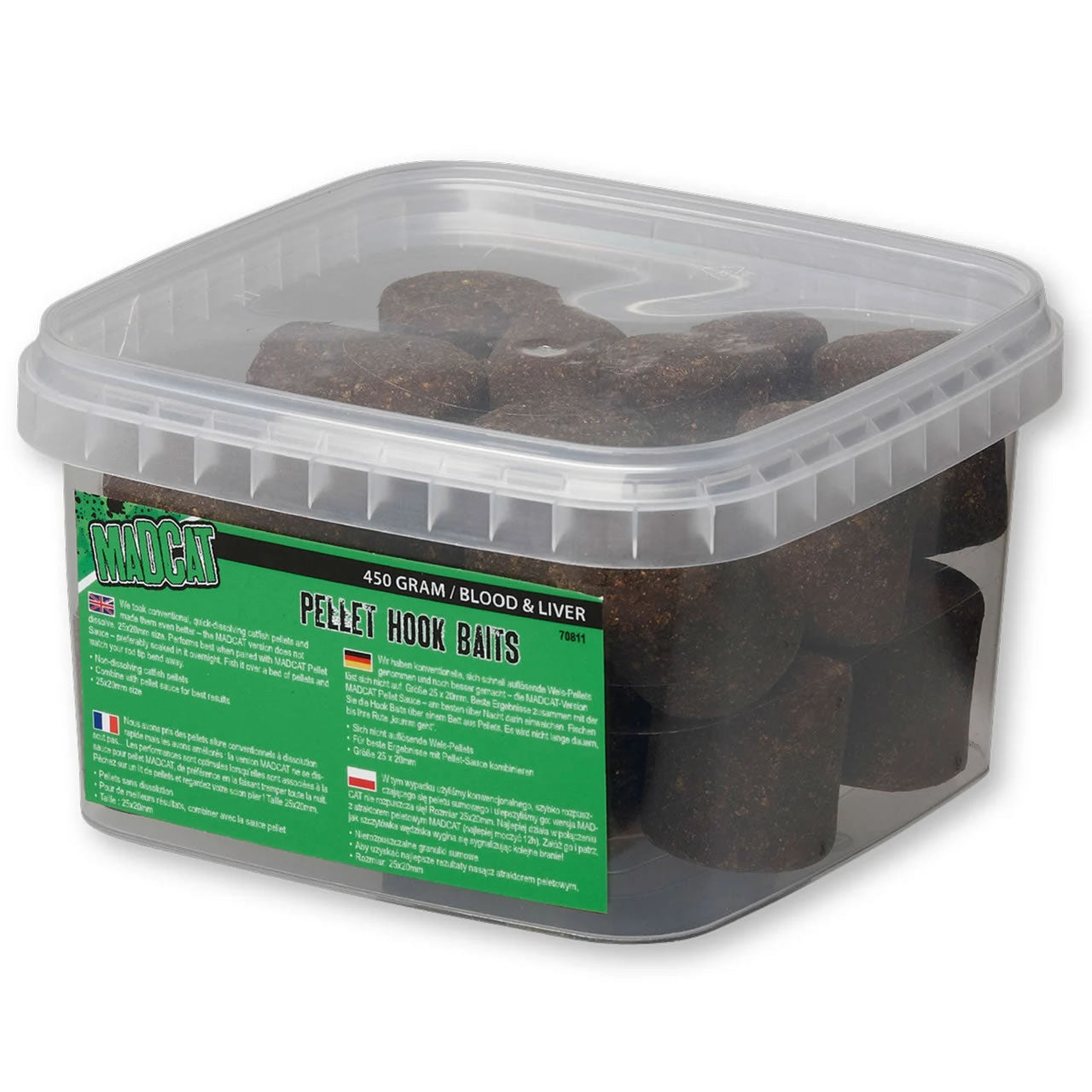 Pelete de Carlig Madcat Squid, 25mm, 450g