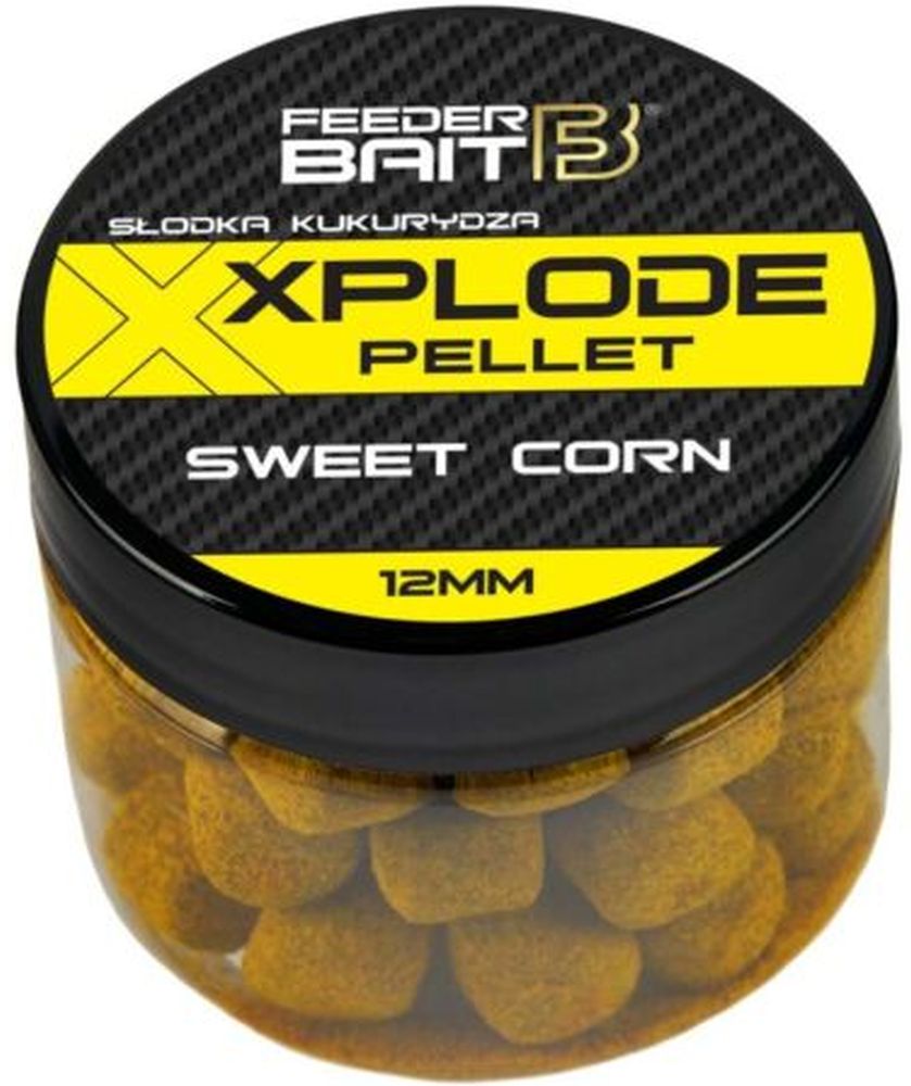 Pellete Flotante Feeder Bait Xplode De Calig, Sweet Corn, 12mm