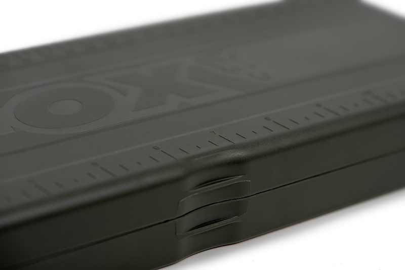 Penar Fox Edges Large Rig And Disc Box, 50 Pin, 7 Discs, 35.5x13x3.5cm 