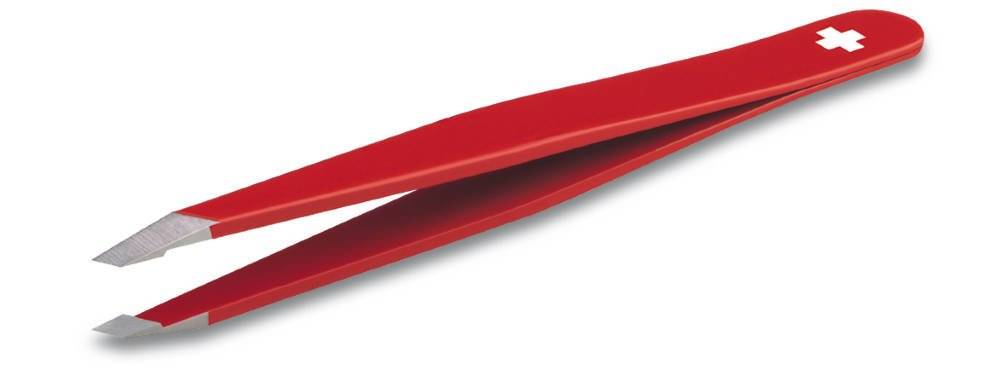 Penseta Victorinox Rubis, Inclinata, 9.7cm, Otel Inoxidabil, Rosu