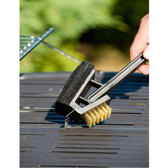 Perie Campingaz de sarma 3 in 1 pentru gratar 